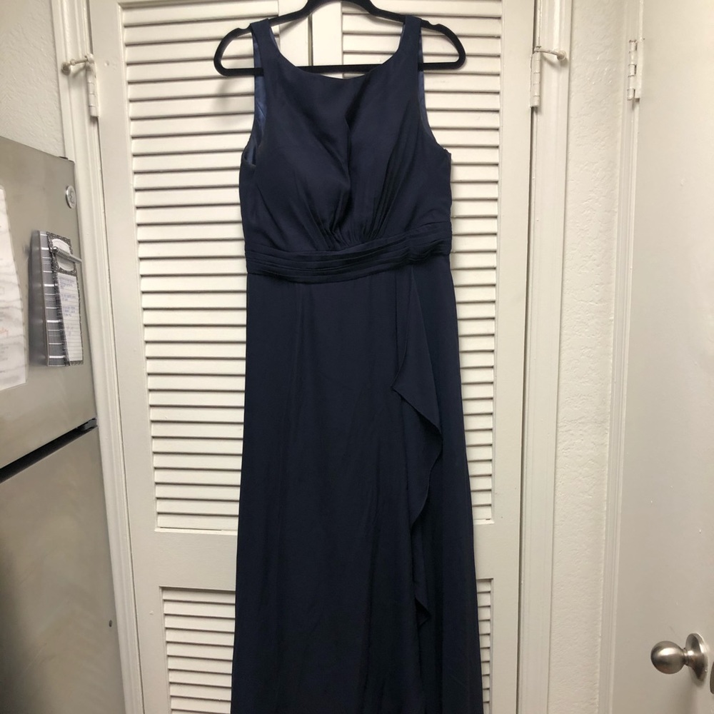 Navy Blue Bridesmaid Dress
